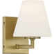 Palmyra 1 Light 7 inch Brushed Gold Wall Sconce Wall Light